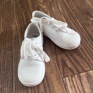 Keds white leather shoes - size 9.5m